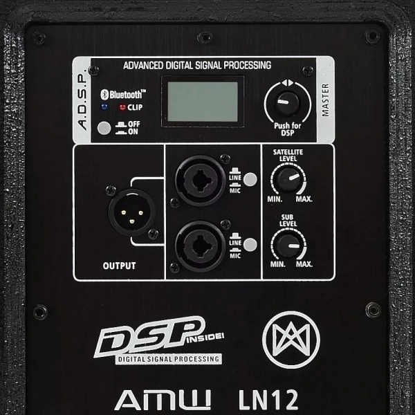 AMW LN12 Subwoofer com DSP integrado 12´´ 1100W