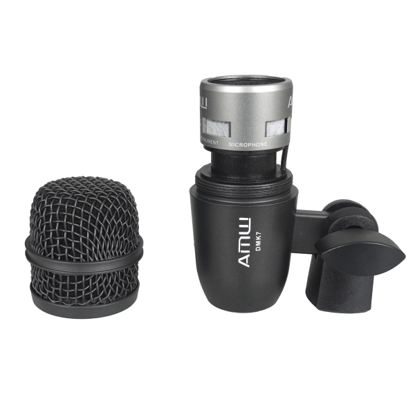 AMW DMK7 Kit Premium Com 7 Microfones Bateria Em Metal + Estojo