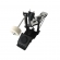 AMW ED1 Pro v2 Bateria Eletrônica 4 PADs 4 Pratos Rack Completo com 4 pés