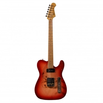 AMW SETL550 Guitarra Telecaster Cherry Sunburst Ponte Wilkinson by SQ Guitars