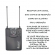 Relacart Cr2 Dual CLIP Microfone Sem Fio lapela Duplo Uhf Câmera Uwp ( CR + 2X CP )