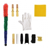 (USADO) Custom Saxofone Soprano Reto Laqueado Si Bemol Bb + Estojo + Acessórios