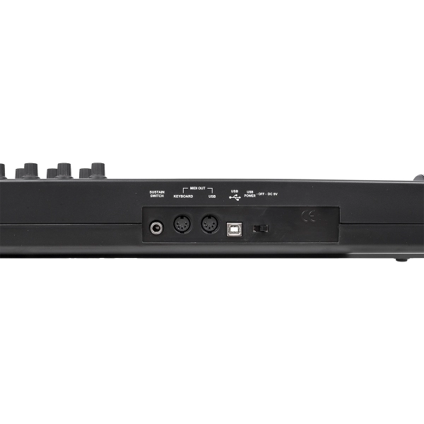 (USADO) AMW P61X Teclado Black Controlador Midi USB com 61 Teclas PADs Faders e Knobs