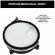 (USADO) AMW ED8 Pro Bateria Eletrônica All Mesh Dual + Choke + Modulo novo