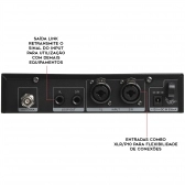 AMW PM100 Monitor de Palco In Ear Hi End Digital UHF Estéreo + Brinde
