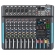 AMW KX10 v3 Mesa de som 10 Canais 99 Efeitos Efx Mute Aux Eq