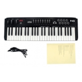 AMW P49 Teclado Controlador Midi USB 49 Teclas Knobs Botões etc