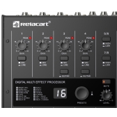 Relacart MIXX 8.6 Mesa de Som Digital 8 Canais USB EFX Comp Eq