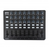 KFX CK8 Pro Controlador MIDI USB DAW 9 Faders 24 Knobs 18 B