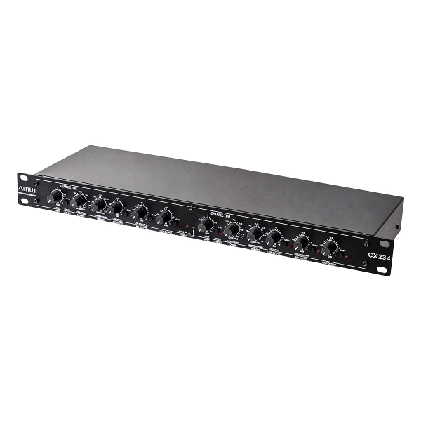 AMW CX234 Crossover Analógico 3 Vias Estéreo em Rack 19´´