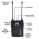 Relacart Cr2 Dual CLIP Microfone Sem Fio lapela Duplo Uhf Câmera Uwp ( CR + 2X CP )