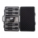 (USADO) AMW AU7000 Microfone Sem Fio Profissional 4 Canais Digital UHF Multibanda WR488Q